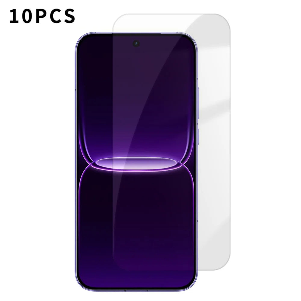For Realme Neo8 5G 10Pcs HD Screen Protector High Aluminium-silicon Anti-fingerprint Tempered Glass Film (Not Complete Covering) - As Shown - 1