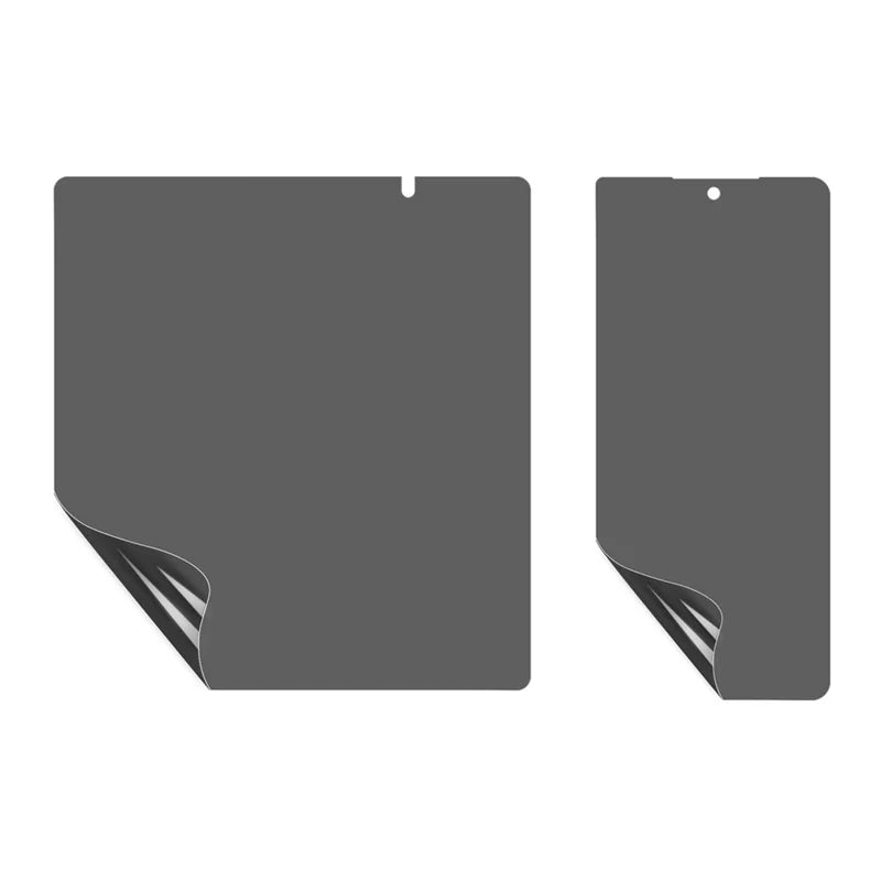 For Oppo Find N5 5G / Oppo Find N6 5G Screen Protector Anti-Spy TPU Matte Full Screen Protective Hydrogel Film - Black - 3
