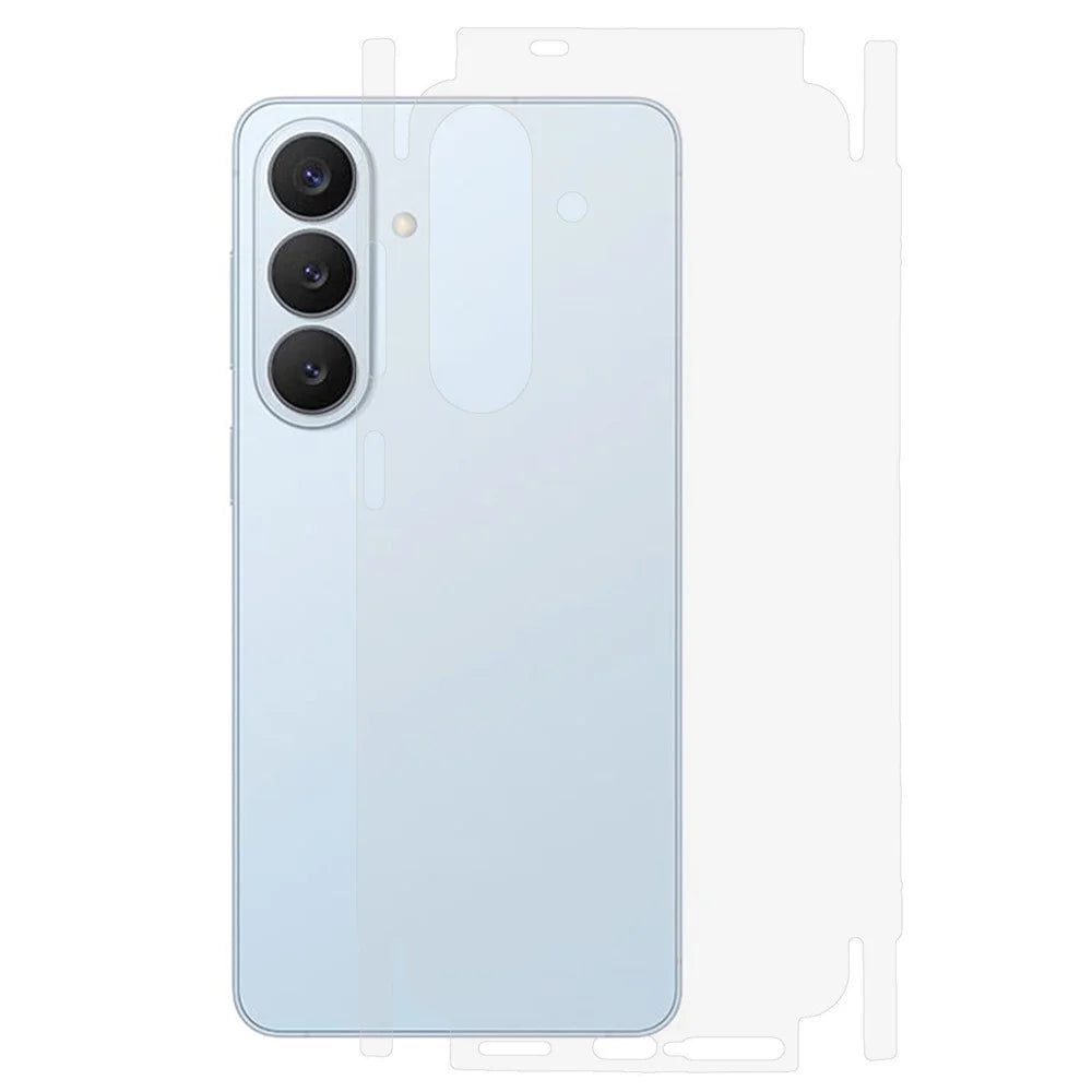 For Samsung Galaxy S26+ Back Screen Protector Soft TPU Ultra Cell Phone Back Cover Film - Transparent - 1