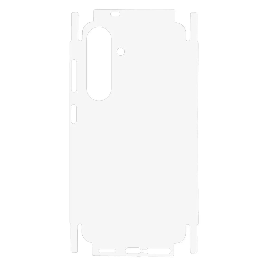 For Samsung Galaxy S26 Back Screen Protector Anti Fingerprint Anti Glare Full Coverage Matte Soft TPU Film - Transparent - 2