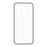 For Nothing Phone (4a) Full Screen Protector Full Glue Silk Printing Tempered Glass Screen Film - Black - 2