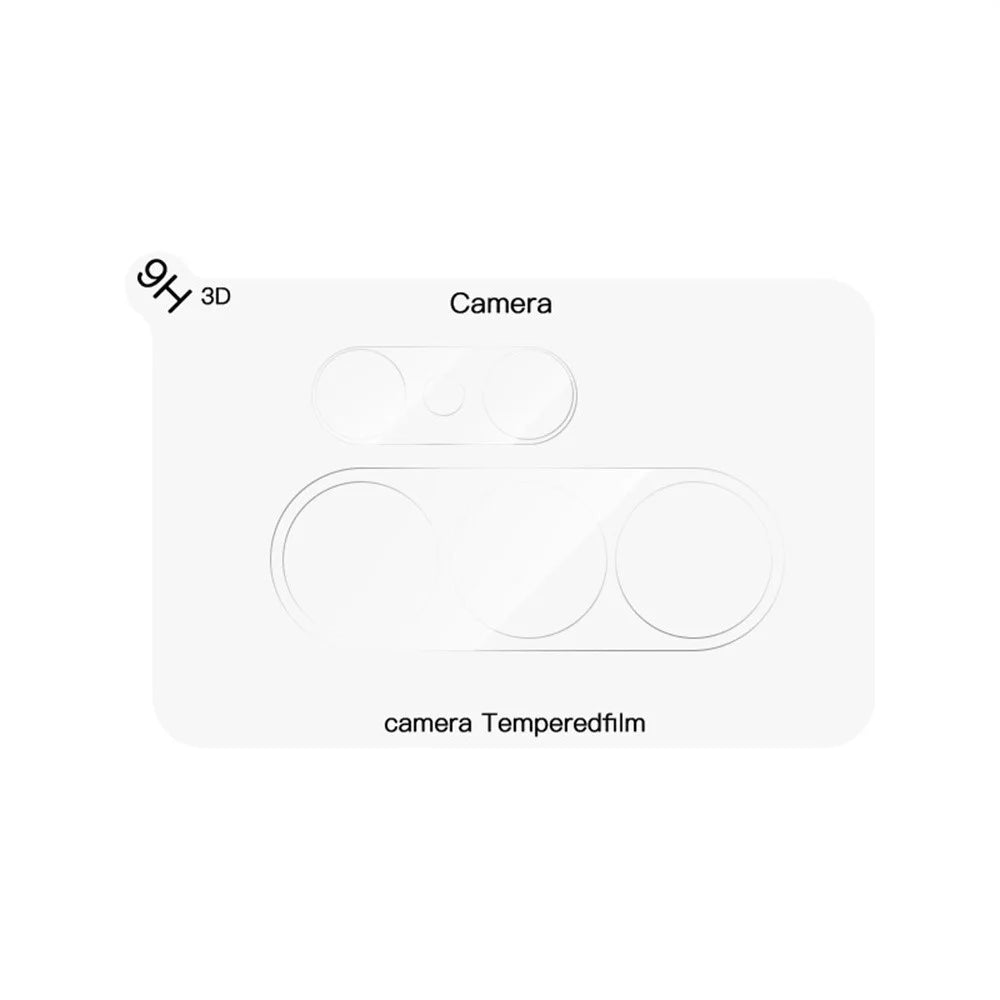 RURIHAI For Samsung Galaxy S26 Ultra Camera Lens Protector 3D Clear High Aluminum-Silicon Glass Lens Film - 3