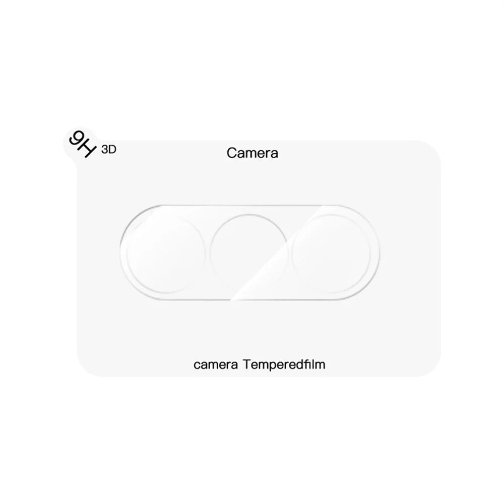 RURIHAI For Samsung Galaxy S26 / S26+ Camera Lens Protector 3D Clear High Aluminum-Silicon Glass Lens Film - 3