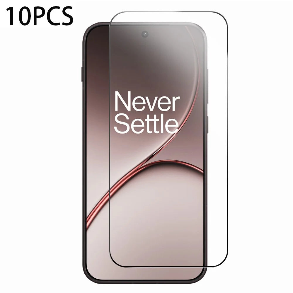RURIHAI 10Pcs For OnePlus 15T 5G Full Glue Screen Protector High Aluminium Silicon Glass Film, Ultrasonic Fingerprint Unlock - 1