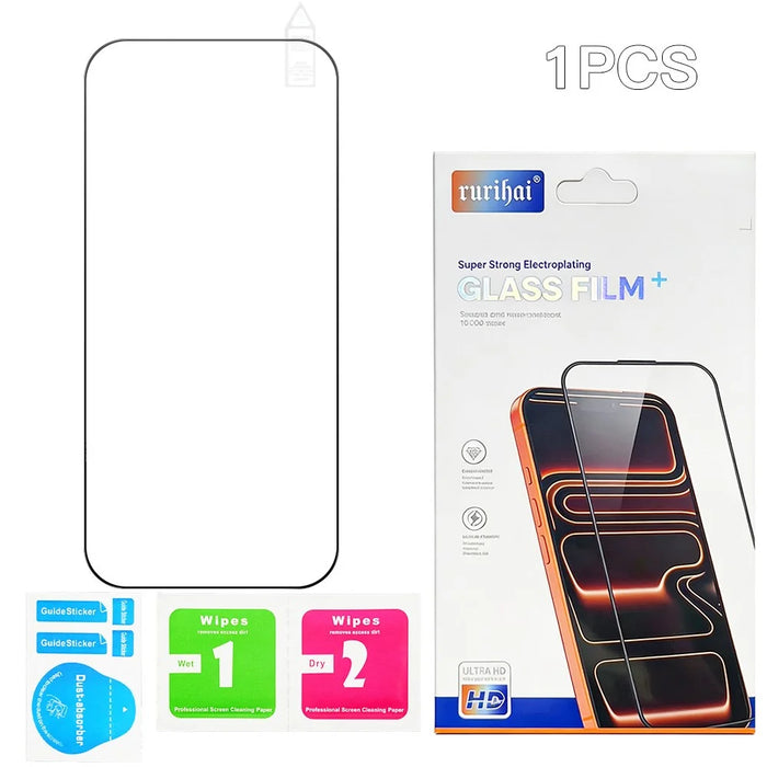 RURIHAI For Google Pixel 10a Screen Protector High Aluminum-Silicon Glass Phone Screen Film - 7