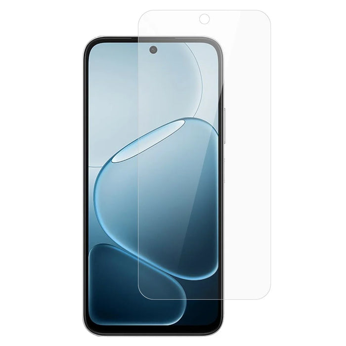 For Oppo K14x 5G Screen Protector 0.3mm Arc Edge Tempered Glass Film, Not Complete Coverage - Transparent - 1