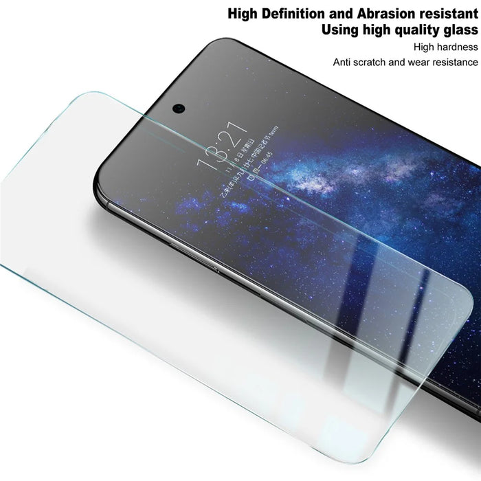 IMAK H Series For Honor Magic V6 5G Tempered Glass Screen Protector Shatter-Proof Protection (Not Complete Coverage) - Transparent - 3
