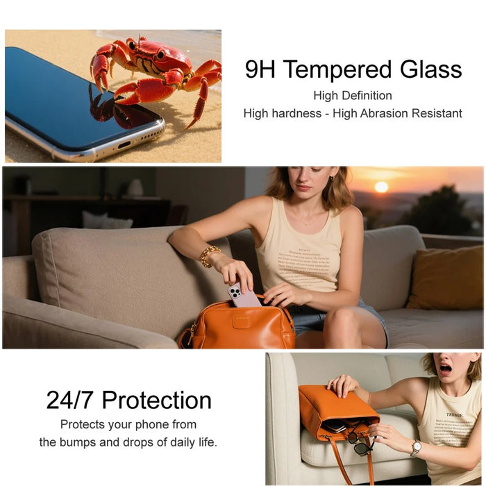 IMAK H Series For Honor Magic V6 5G Tempered Glass Screen Protector Shatter-Proof Protection (Not Complete Coverage) - Transparent - 7