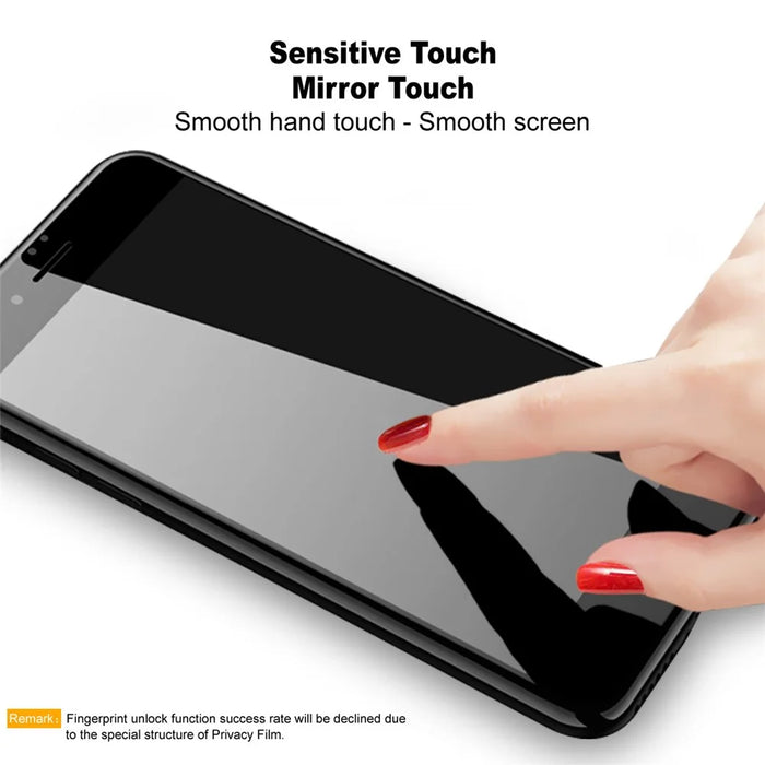 IMAK For Honor Magic V6 5G Anti Peep Tempered Glass Screen Protector Full Coverage - Black - 6