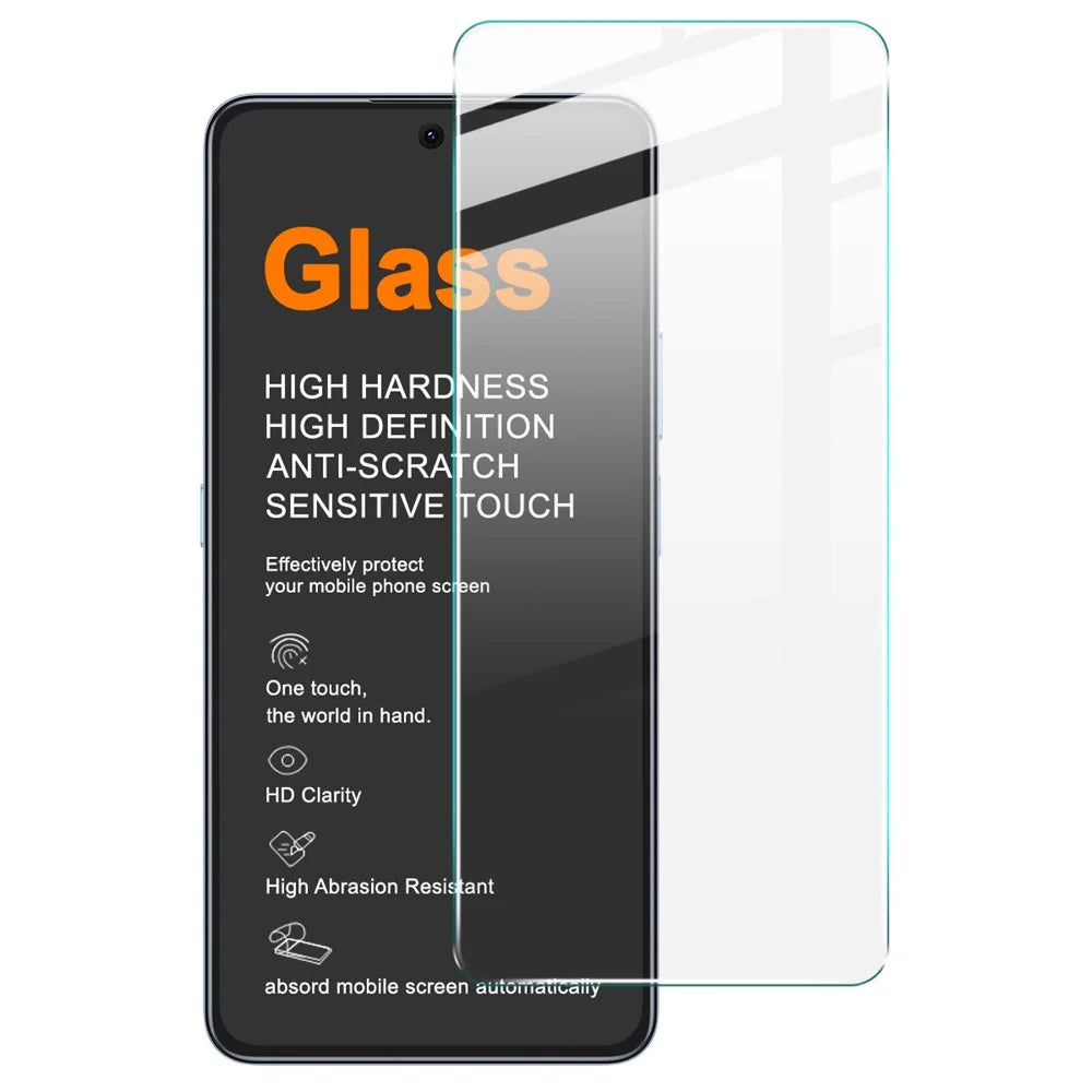 IMAK H Series For Honor X8d 4G Tempered Glass Screen Protector Shatter-Proof Protection (Not Complete Coverage) - Transparent - 1