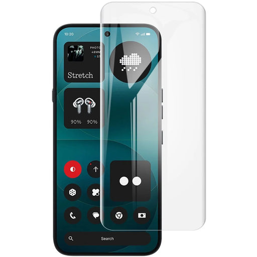 IMAK Hydrogel Film 4th For Nothing Phone (4a) Pro Full Screen Protector Ultra Clear Full Glue Soft TPU Film (Fingerprint Unlock) - Transparent - 2