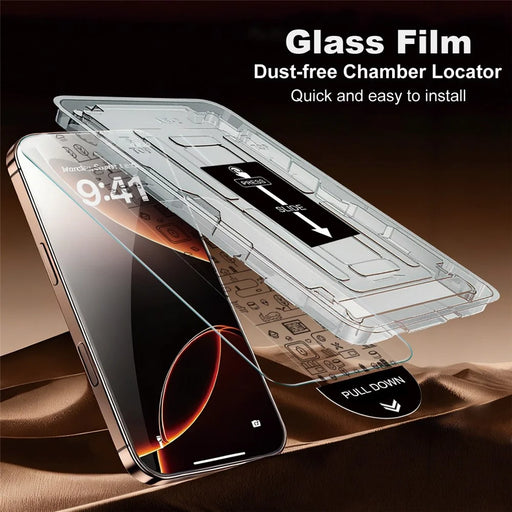 IMAK For Honor Power2 5G by Leica Tempered Glass Screen Protector with Dust-free Installation Tool (Fingerprint Unlock) (Not Complete Coverage) - Transparent - 2