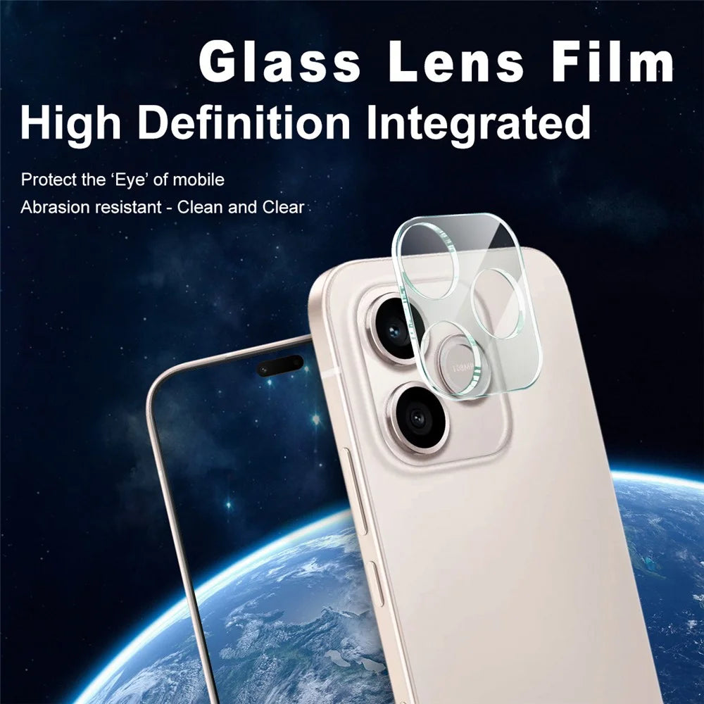 IMAK For Honor 600 Lite 5G Tempered Glass Full Cover Camera Lens Protector + Acrylic Lens Cap - Transparent - 2