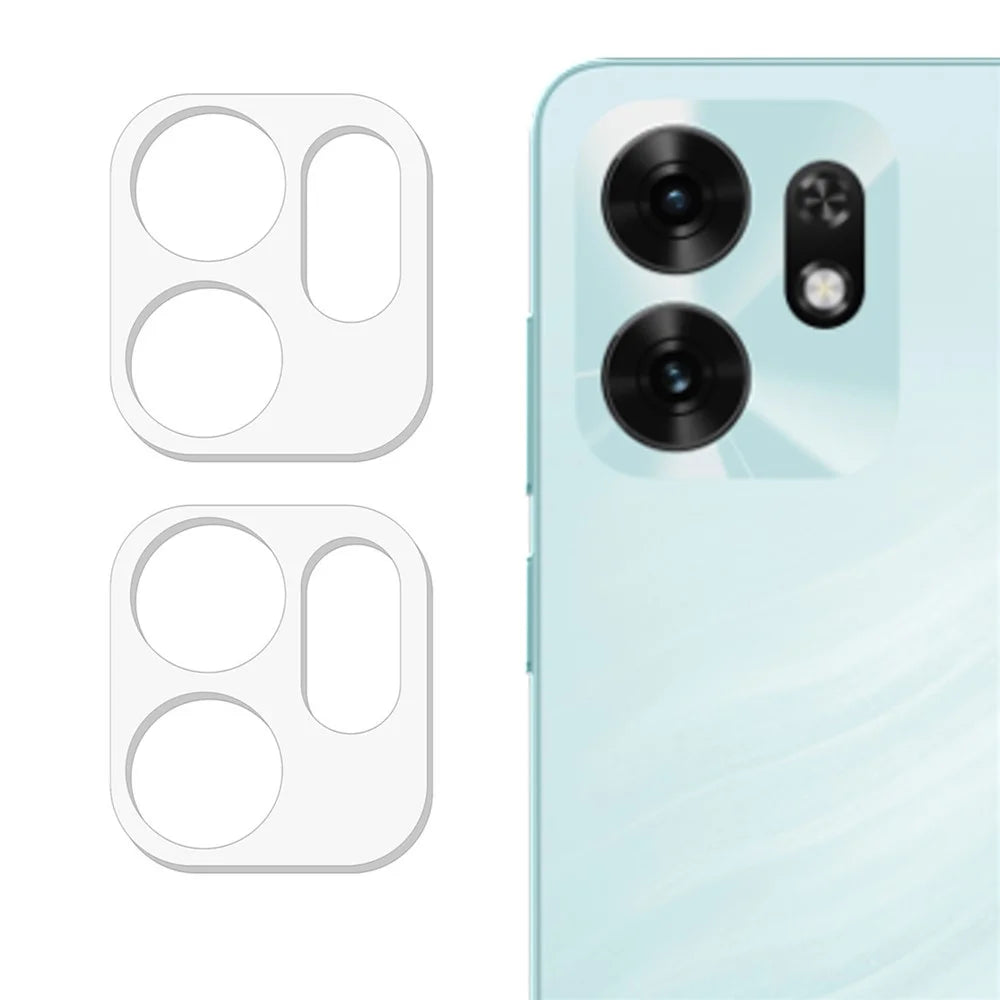 2Pcs For Honor X6d 5G Full Coverage Camera Lens Protector 3D Arc Edge Anti-Scratch Tempered Glass Lens Film - Transparent - 1