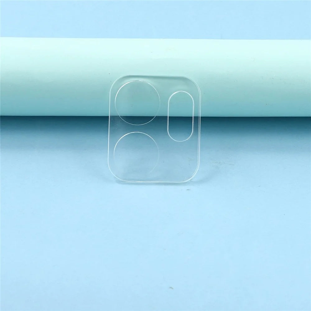 2Pcs For Honor X6d 5G Full Coverage Camera Lens Protector 3D Arc Edge Anti-Scratch Tempered Glass Lens Film - Transparent - 6