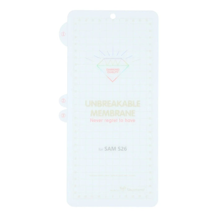 For Samsung Galaxy S26+ PET Full Screen Film HD Clear Hydrogel Screen Protector - Transparent - 3