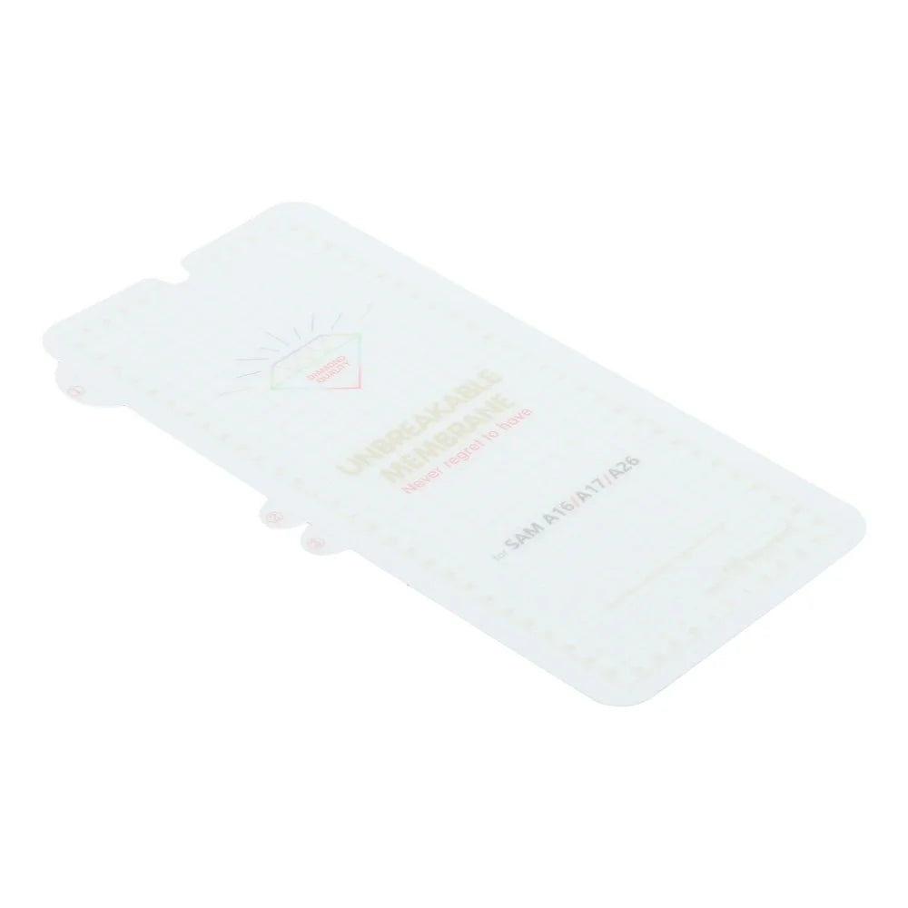 PET Full Screen Film for Samsung Galaxy A18 5G / A18 4G / A17 5G / A17 4G / A26 5G / A16 5G / A16 4G HD Clear Hydrogel Screen Protector - Transparent - 5