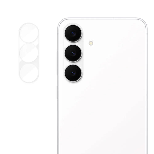 For Samsung Galaxy S24 FE Full Cover Camera Lens Protector High Definition Anti Fingerprint AR Tempered Glass Lens Film - Transparent - 1