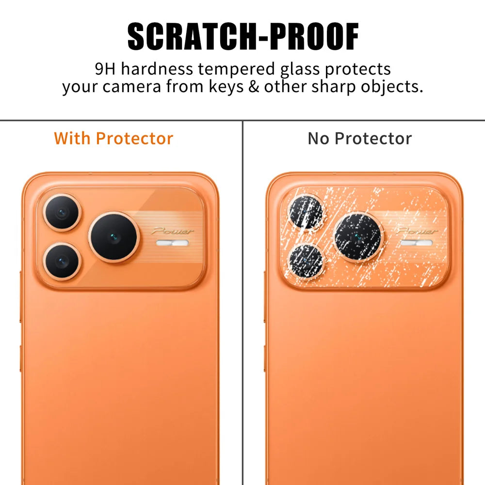 For Honor Power2 5G Full Cover Camera Lens Protector High Definition Anti Fingerprint AR Tempered Glass Lens Film - Transparent - 4