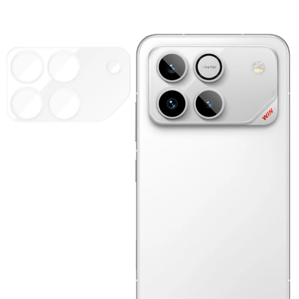 For Honor Win RT 5G / Honor Win 5G Full Cover Camera Lens Protector High Definition Anti Fingerprint AR Tempered Glass Lens Film - Transparent - 1