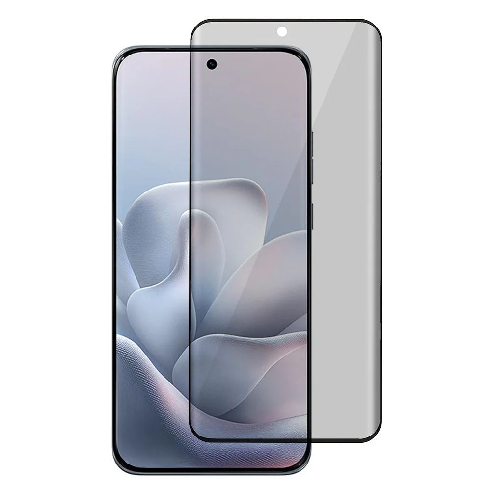 For Motorola Edge 70 Fusion+ 5G / Edge 70 Fusion 5G / Edge 70 Pro 5G / Edge 70 Pro+ 5G Anti-Spy Privacy Full Screen Protector Side Glue Tempered Glass Film - Black - 1