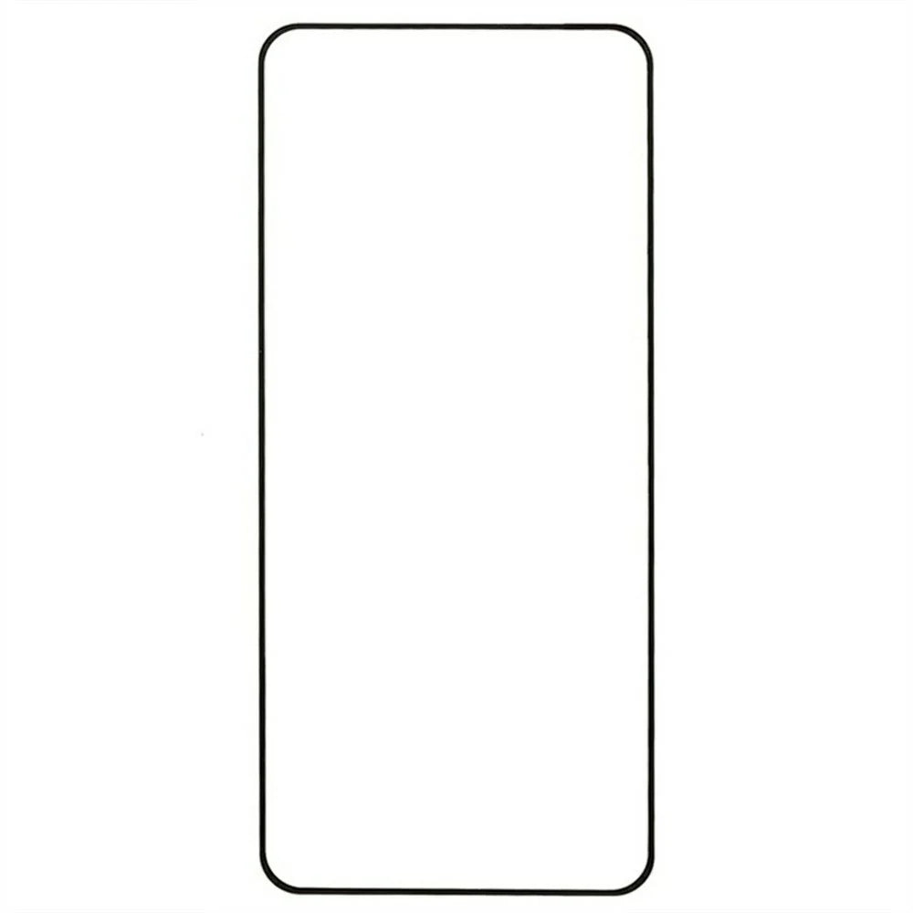 For Honor 600 Lite 5G Full Screen Protector Full Glue Silk Printing Tempered Glass Film Support Fingerprint Unlock - Transparent - 2