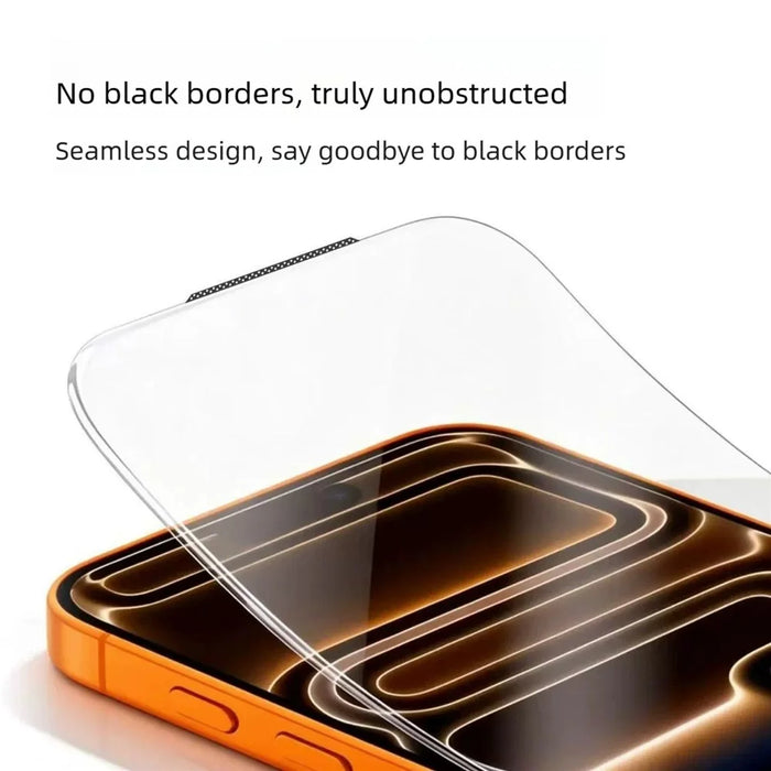 10Pcs for iPhone 18 Pro Max / 17 Pro Max Tempered Glass Film 9H+ 300CC Edgeless Anti Static HD Full Screen Protector - Transparent - 5