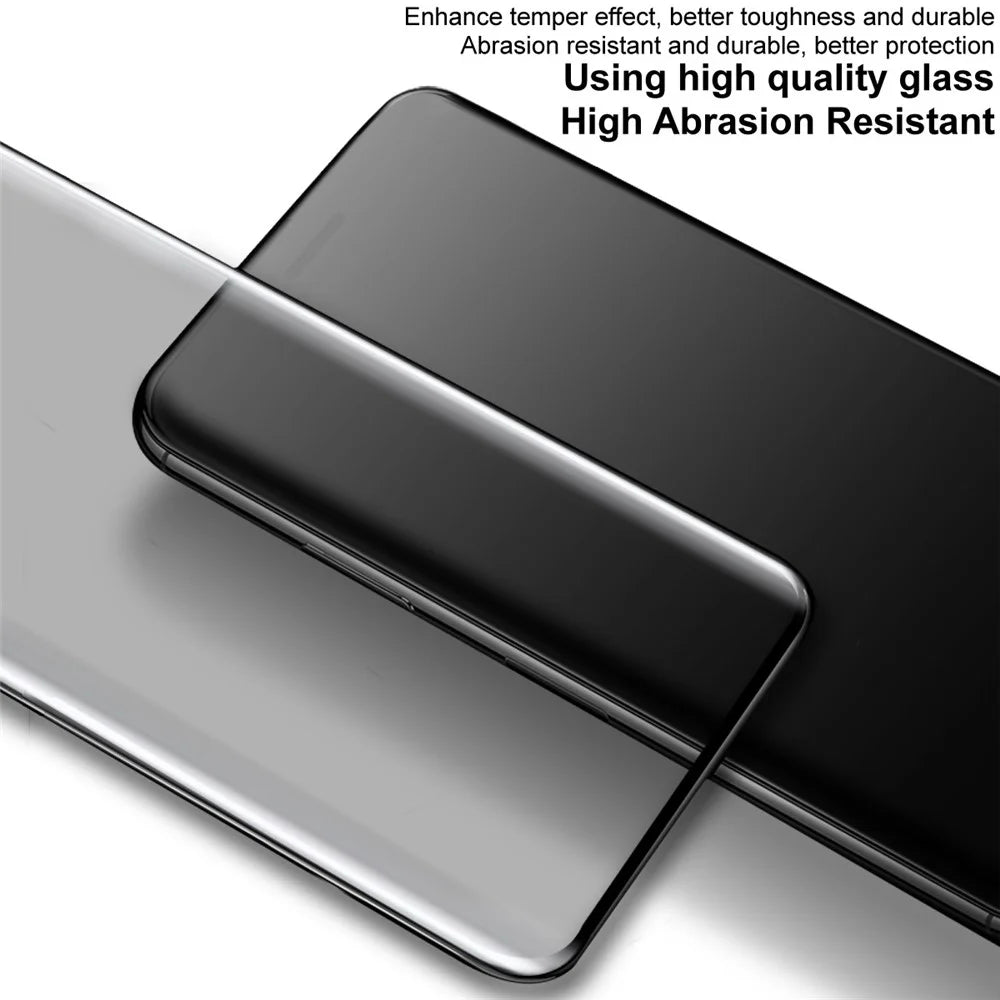 IMAK For TECNO Spark 40 Pro+ 4G Anti Spy Screen Protector Full Cover Side Glue Tempered Glass Film - Black - 4