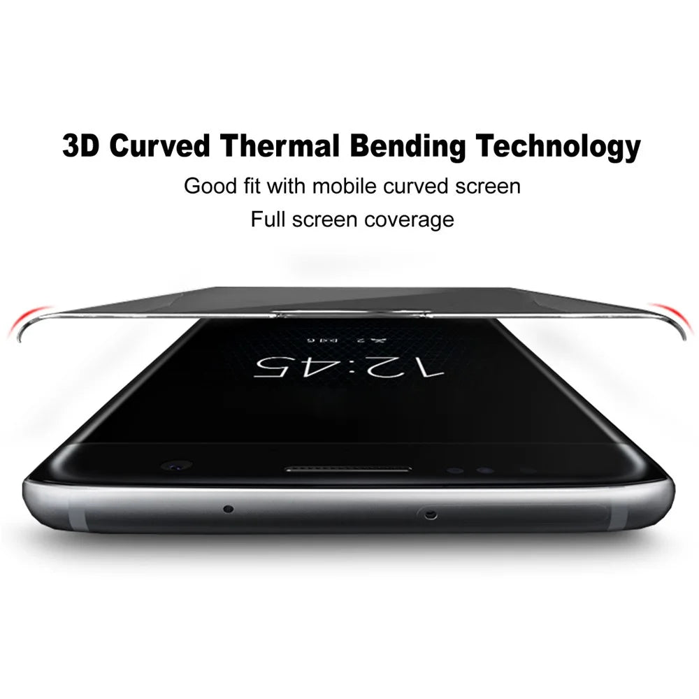 IMAK For Motorola Edge 70 Pro 5G / Edge 70 Pro+ 5G / Edge 70 Fusion 5G  Anti Spy Screen Protector Full Cover Side Glue Tempered Glass Film - Black - 3