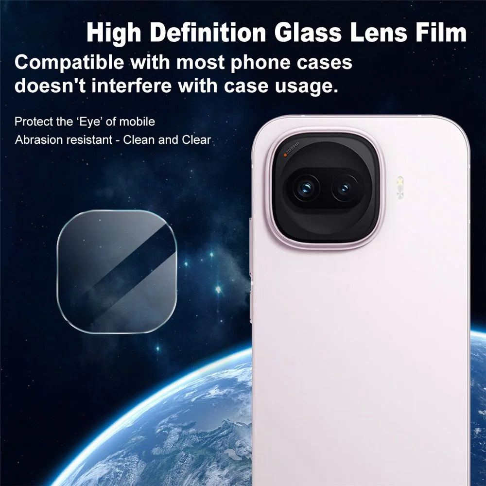 IMAK For vivo iQOO Z11 Turbo 5G Camera Lens Protector Slim Tempered Glass Full Coverage Lens Film - Transparent - 2