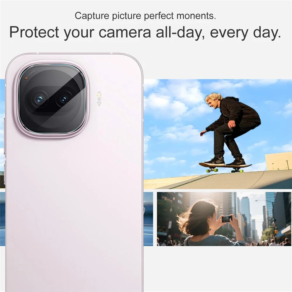 IMAK For vivo iQOO Z11 Turbo 5G Camera Lens Protector Slim Tempered Glass Full Coverage Lens Film - Transparent - 4