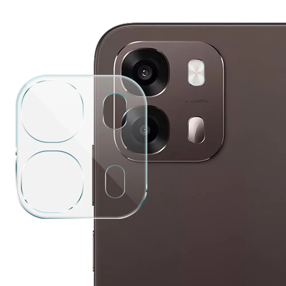 IMAK For Oppo A6 Pro 5G (India) Camera Lens Protector Slim Tempered Glass Full Coverage Lens Film - Transparent - 1