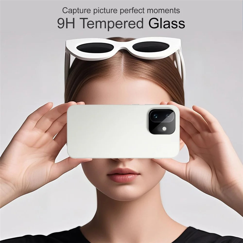 IMAK For OnePlus 15T 5G Camera Lens Protector Tempered Glass HD Clear Full Cover Lens Film - Black - 3