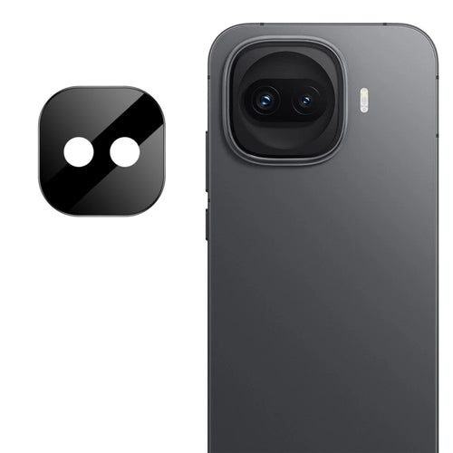 IMAK For vivo iQOO 15R Camera Lens Protector Tempered Glass HD Clear Full Cover Lens Film - Black - 1
