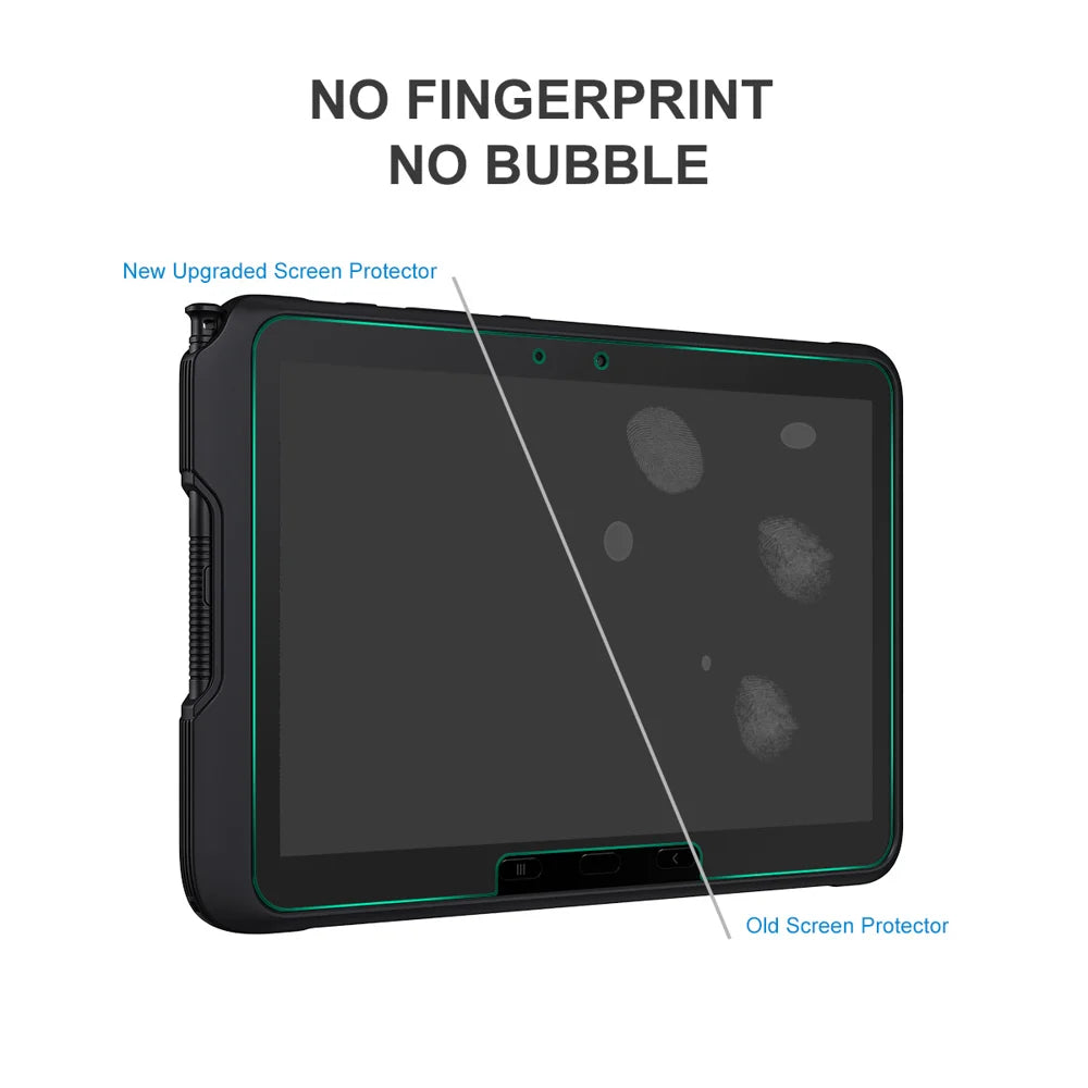 ENKAY HAT PRINCE For Samsung Galaxy Tab Active5 Pro Screen Protector 9H 2.5D 0.33mm High Aluminium-silicon Glass Film - Transparent - 2