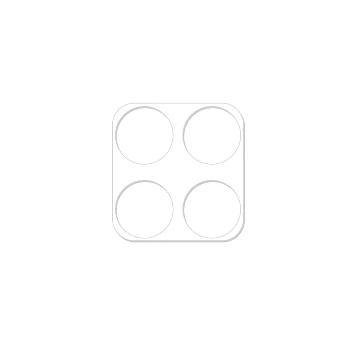 For iPhone 15 Pro Max / iPhone 15 Pro Camera Lens Protector Integrated High Aluminium-Silicon Glass Lens Film - Transparent - 5