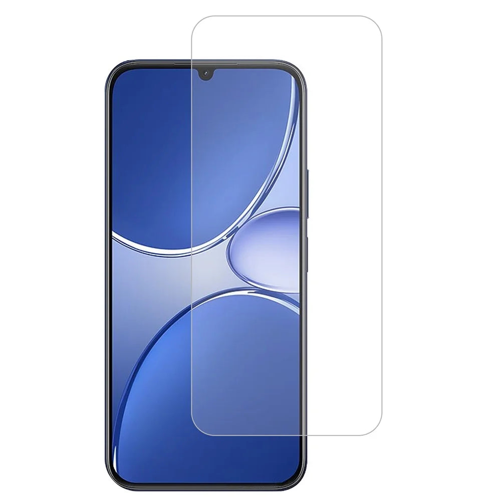 For Realme P4 Lite 5G Screen Protector 0.3mm Arc Edge Tempered Glass Film, Not Complete Coverage - Transparent - 1