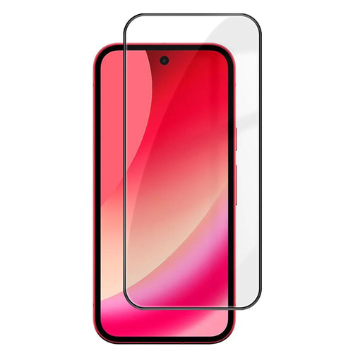 For Google Pixel 10a HD Full Screen Protector Silk Printing Black Edge High Aluminium-silicon Glass Film - As Shown - 1