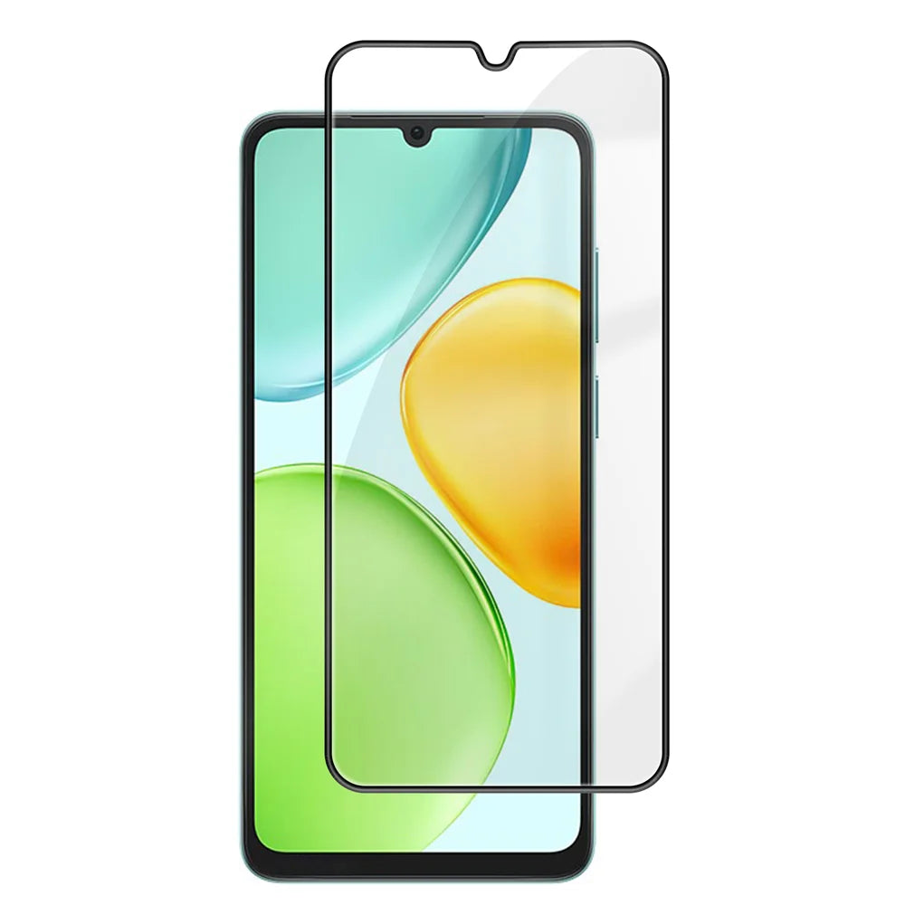 For Honor X6d 5G HD Full Screen Protector Silk Printing Black Edge High Aluminium-silicon Glass Film - As Shown - 1