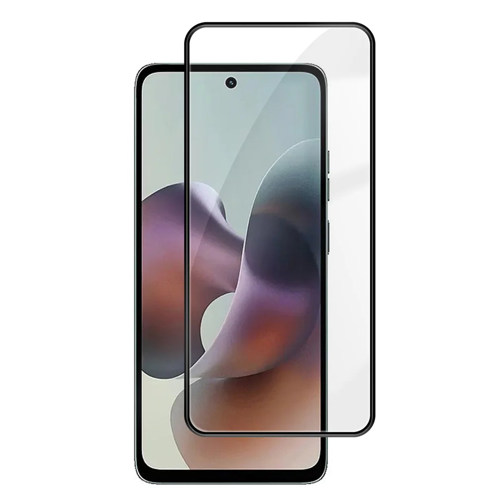 For Motorola Moto G36 5G HD Full Screen Protector Silk Printing Black Edge High Aluminium-silicon Glass Film - As Shown - 1