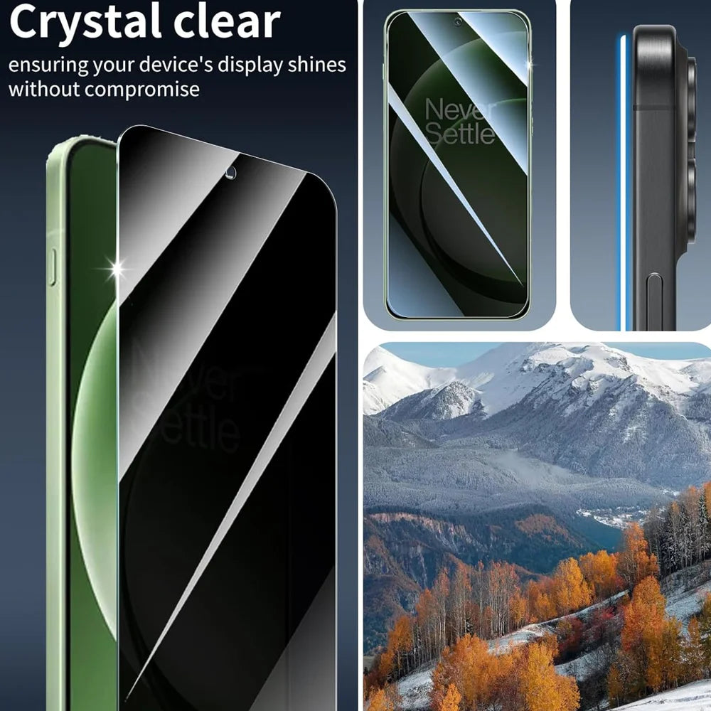 For OnePlus 15T 5G Anti Spy Privacy Full Screen Protector Black Edge High Aluminium-silicon Glass Film - As Shown - 4