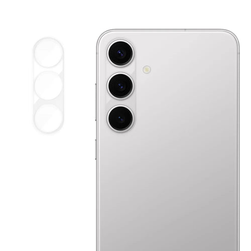 For Samsung Galaxy S24+ Full Cover Camera Lens Protector High Definition Anti Fingerprint AR Tempered Glass Lens Film - Transparent - 1