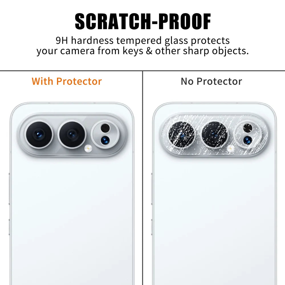 For Honor 500 Pro 5G Full Cover Camera Lens Protector High Definition Anti Fingerprint AR Tempered Glass Lens Film - Transparent - 4
