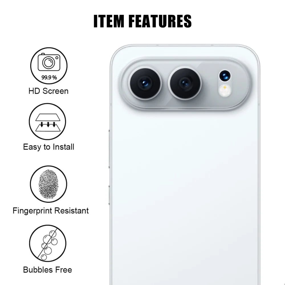 For Honor 500 5G Full Cover Camera Lens Protector High Definition Anti Fingerprint AR Tempered Glass Lens Film - Transparent - 2