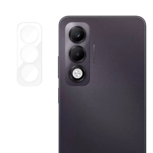 For Oppo K13x 5G Full Cover Camera Lens Protector High Definition Anti Fingerprint AR Tempered Glass Lens Film - Transparent - 1