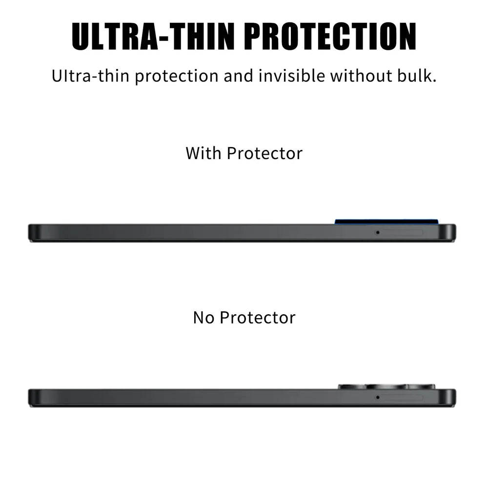 For Honor X5c 4G / Honor X5c Plus 4G Full Cover Camera Lens Protector High Definition Anti Fingerprint AR Tempered Glass Lens Film - Transparent - 3