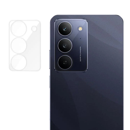 For Realme C75x Full Cover Camera Lens Protector High Definition Anti Fingerprint AR Tempered Glass Lens Film - Transparent - 1