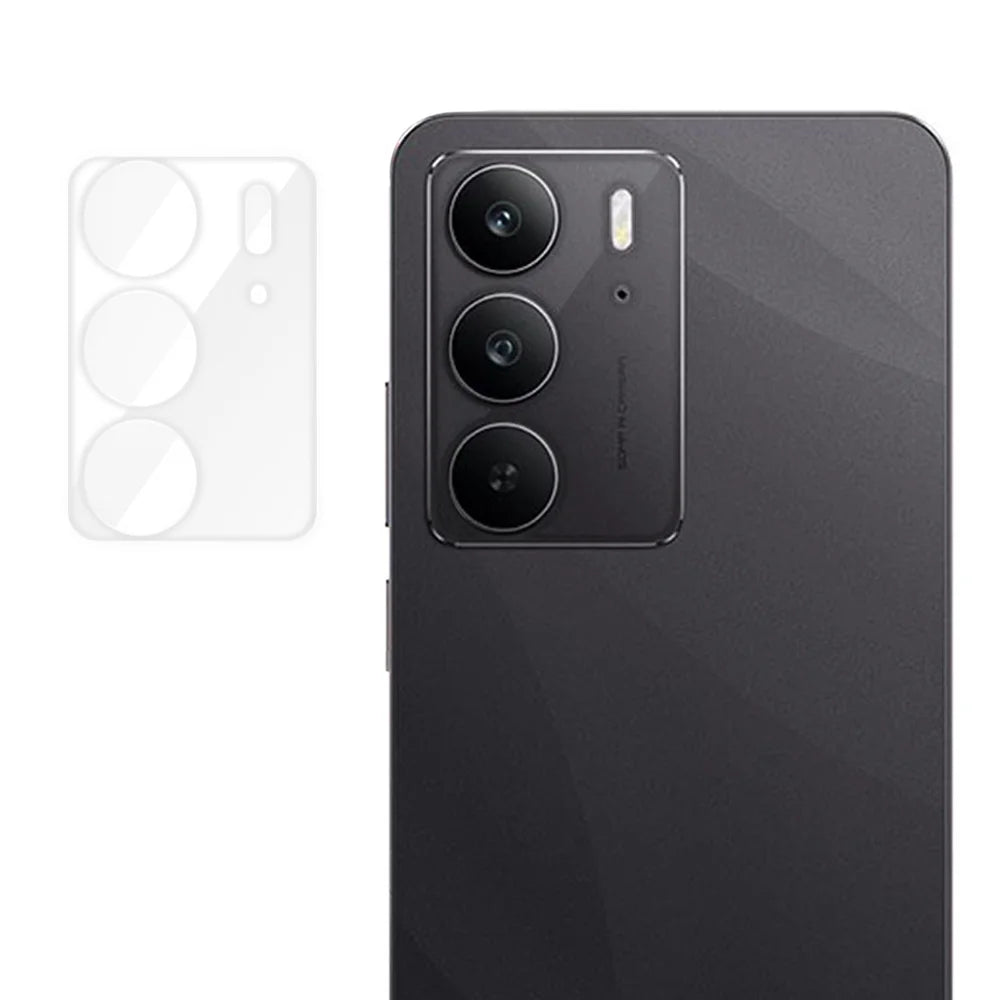 For Realme C75 4G Full Cover Camera Lens Protector High Definition Anti Fingerprint AR Tempered Glass Lens Film - Transparent - 1