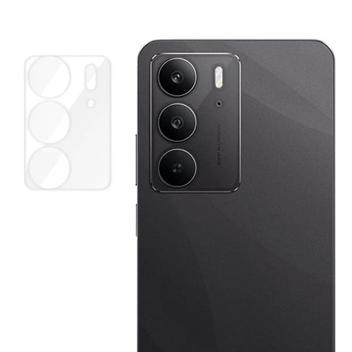 For Realme C75 4G Full Cover Camera Lens Protector High Definition Anti Fingerprint AR Tempered Glass Lens Film - Transparent - 1