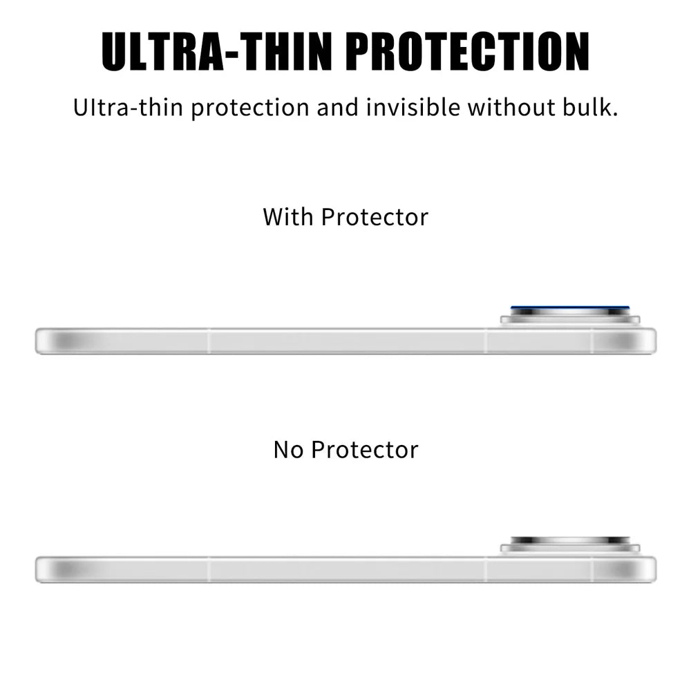 For Huawei nova 15 Pro 5G Full Cover Camera Lens Protector High Definition Anti Fingerprint AR Tempered Glass Lens Film - Transparent - 3